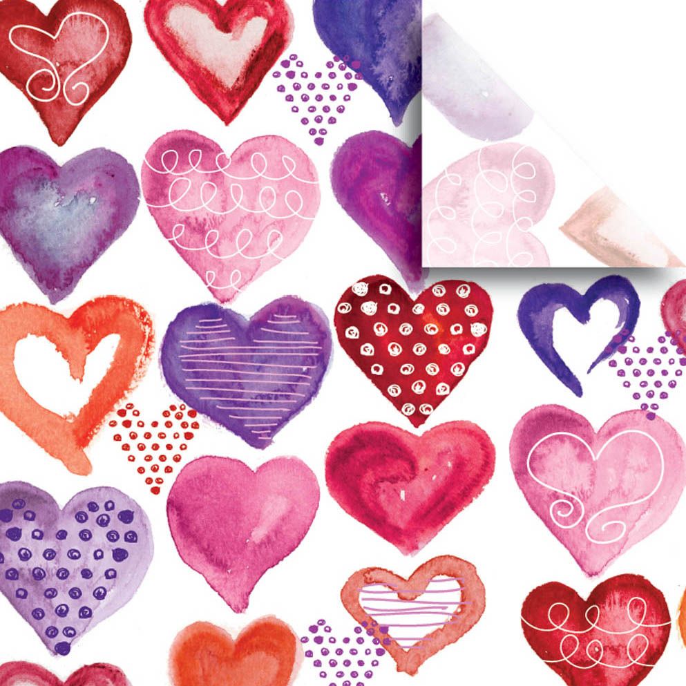 Lovely Lovely Hearts - Tissue Paper    