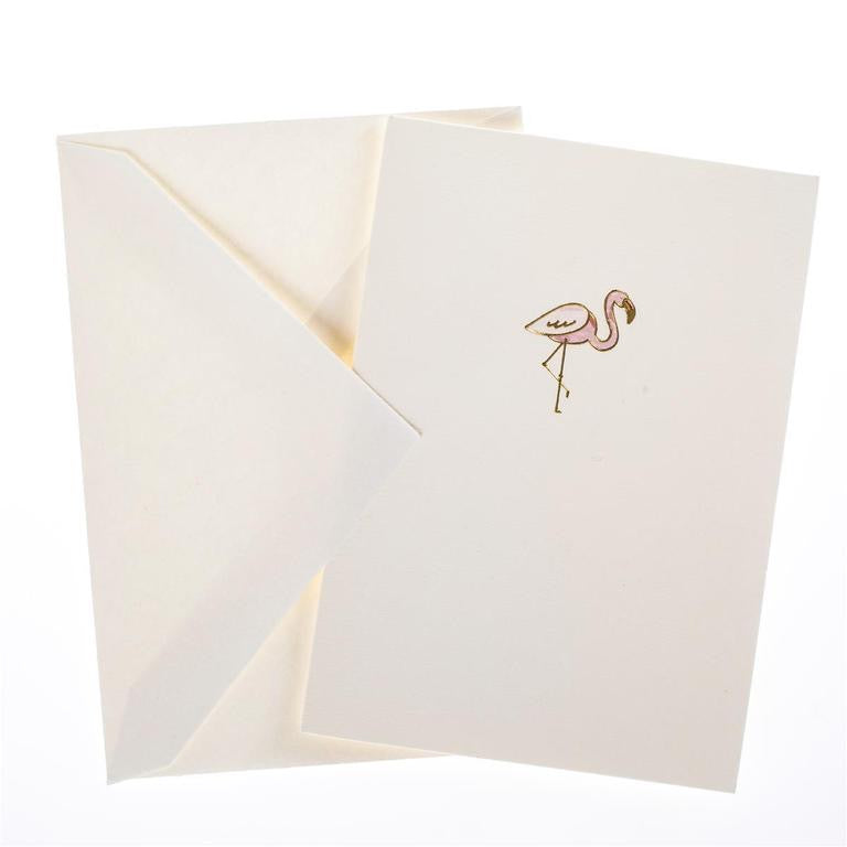 Boxed Notecards - Pink Flamingo    