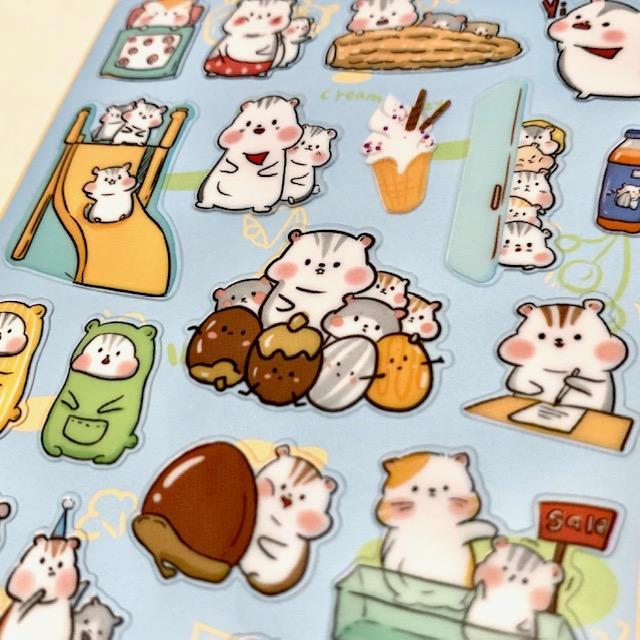 Hamsters - Nekoni Stickers    