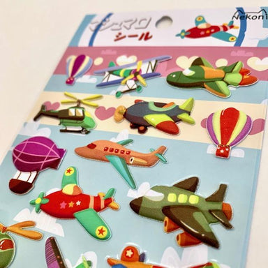 Puffy Airplanes - Nekoni Stickers    