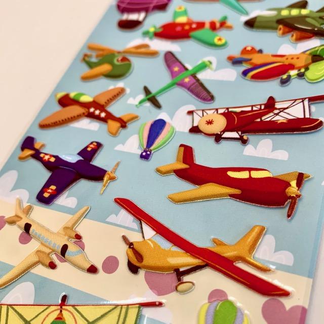 Puffy Airplanes - Nekoni Stickers    