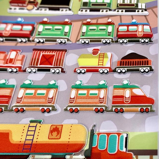 Puffy Trains - Nekoni Stickers    
