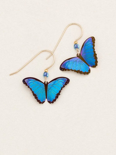 Holly Yashi Bella Butterfly Earrings - Blue Radiance    