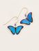 Holly Yashi Bella Butterfly Earrings - Blue Radiance    