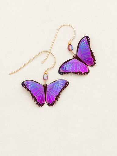 Holly Yashi Bella Butterfly Earring - Ultra Violet    