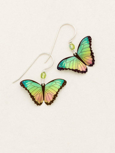 Holly Yashi Bella Butterfly Earrings - Island Green    
