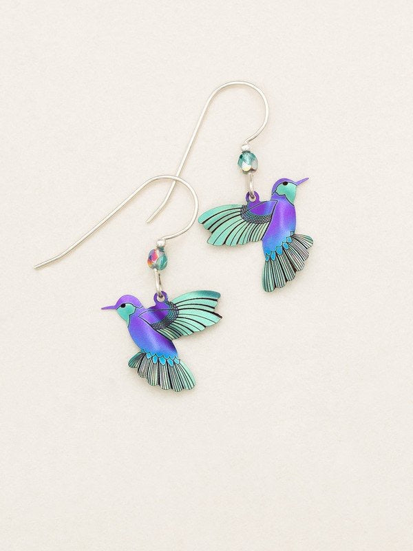 Holly Yashi Picaflor Earrings - Ultra Violet    