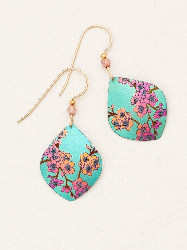 Holly Yashi Spring in Bloom Earrings - Teal    