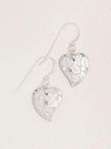 Holly Yashi Healing Heart Earrings - Silver    