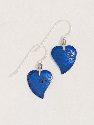 Holly Yashi Healing Heart Earrings - Blue    