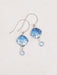 Holly Yashi Square Leaf Earrings - Blue    