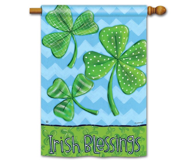House Flag - Irish Blessings    