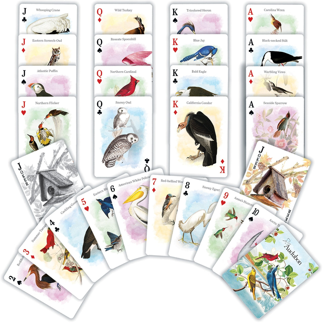 Audubon Birds Playing Cards    