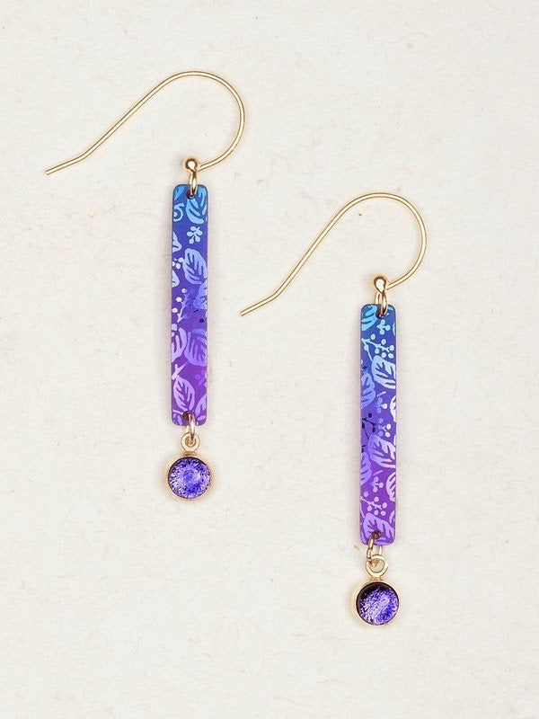 Holly Yashi Weekender Earrings - Purple    