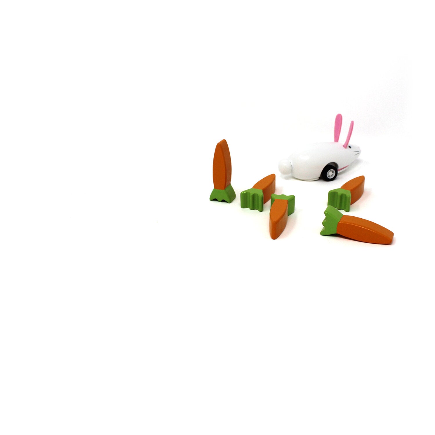 Bunny and Carrot Bowling Game    