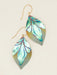 Holly Yashi Desert Breeze Earrings - Khaki/Turquoise    