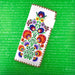 Lavishy Embroidered Bohemian Flower - Large Flat Vegan Wallet    