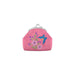 Lavishy Embroidered Butterfly & Cherry Blossom - Vegan Coin Purse Pink .  