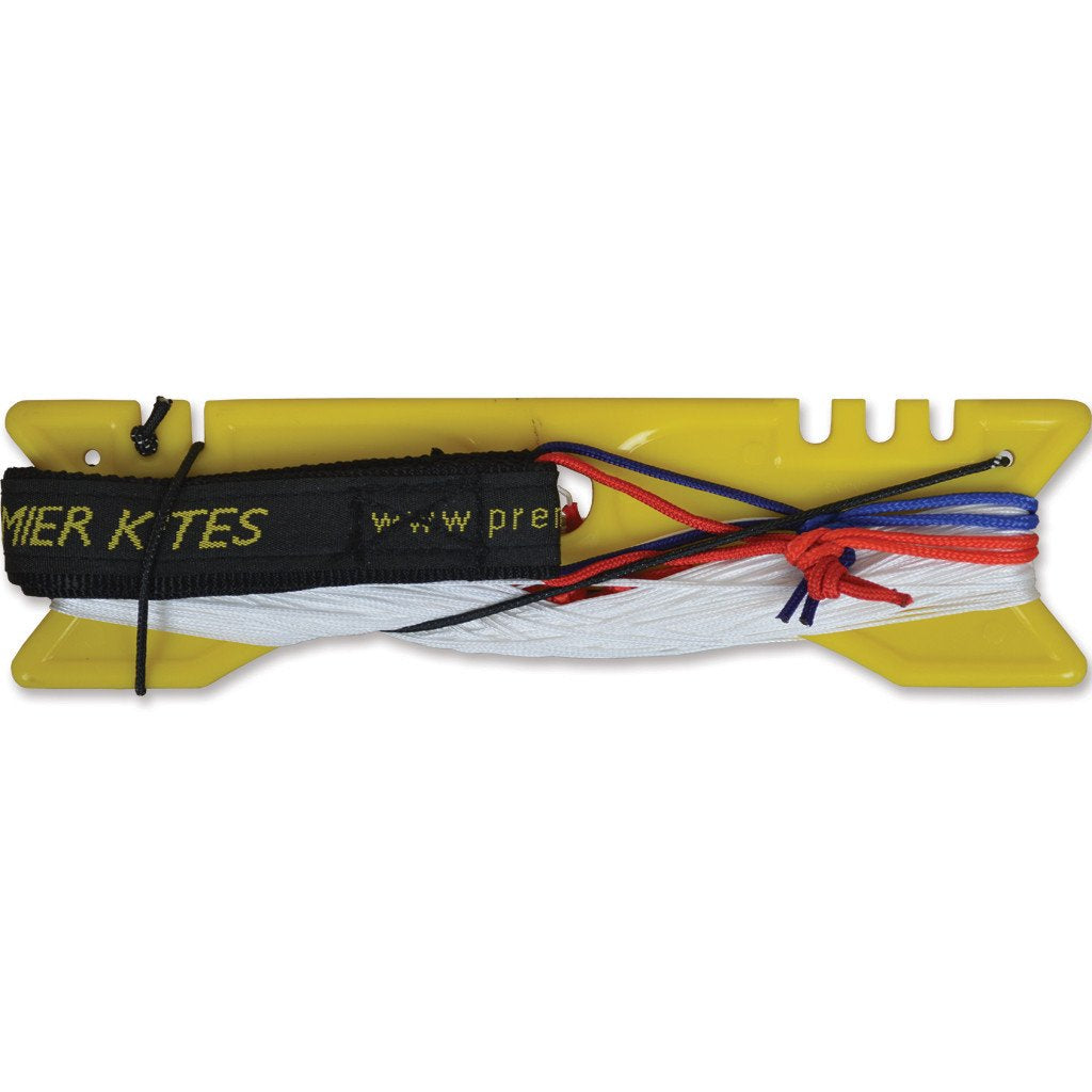 Stunt Kite Extracto Winder and Straps - 80 Feet of 150 Pound Test Spectra Line    