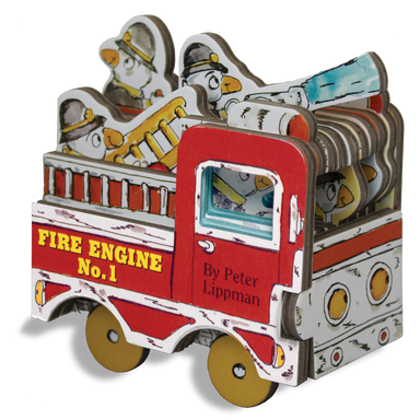 Mini Fire Engine No. 1 - 3D Board Book    