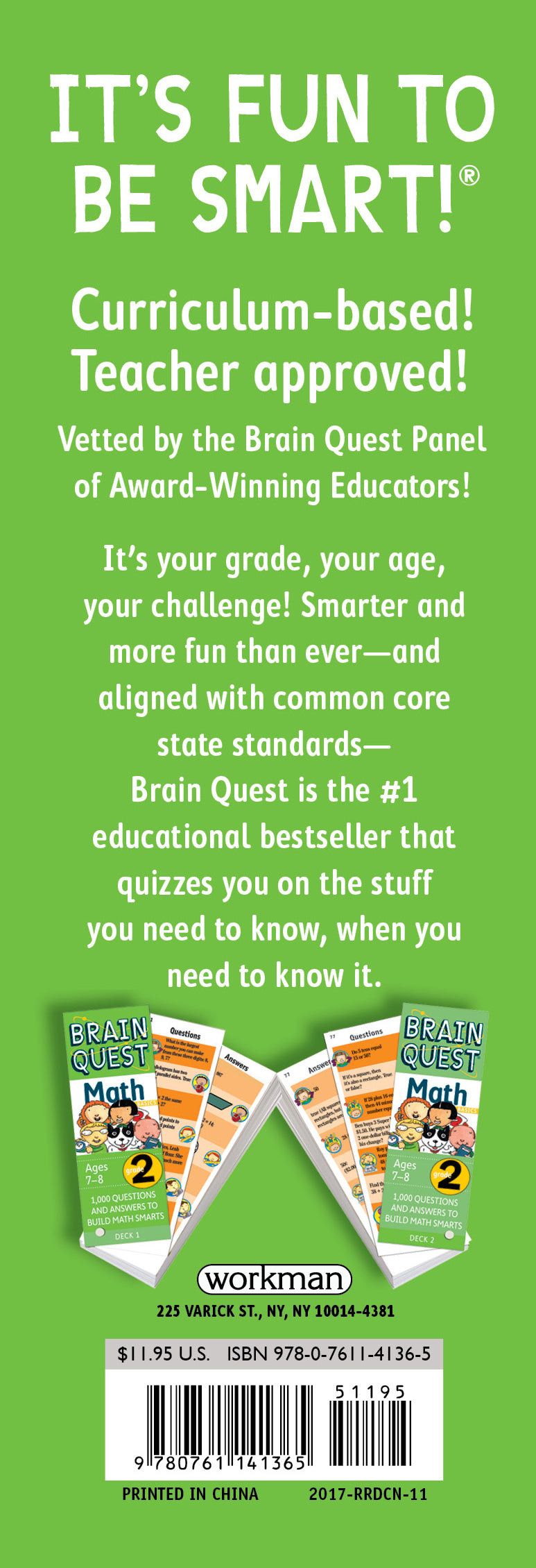 Brain Quest - 2nd Grade Math    