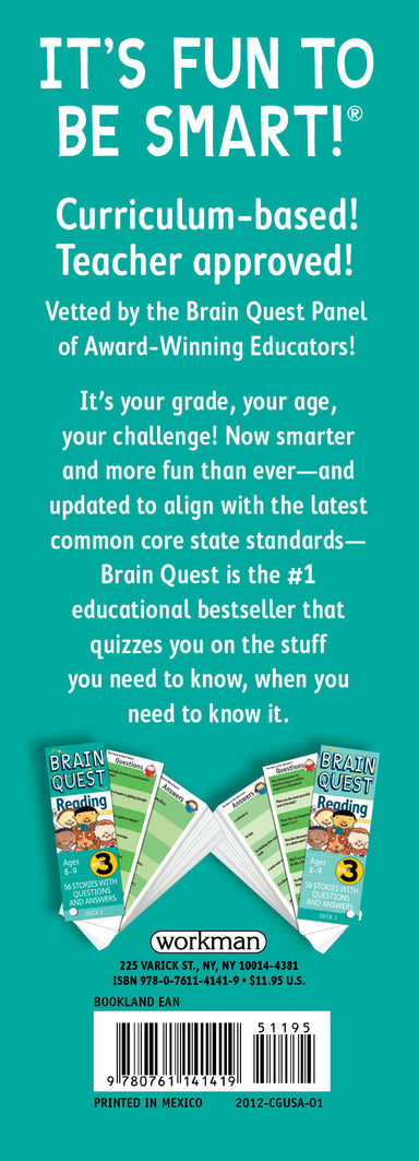 Brain Quest - 3rd Grade Reading    