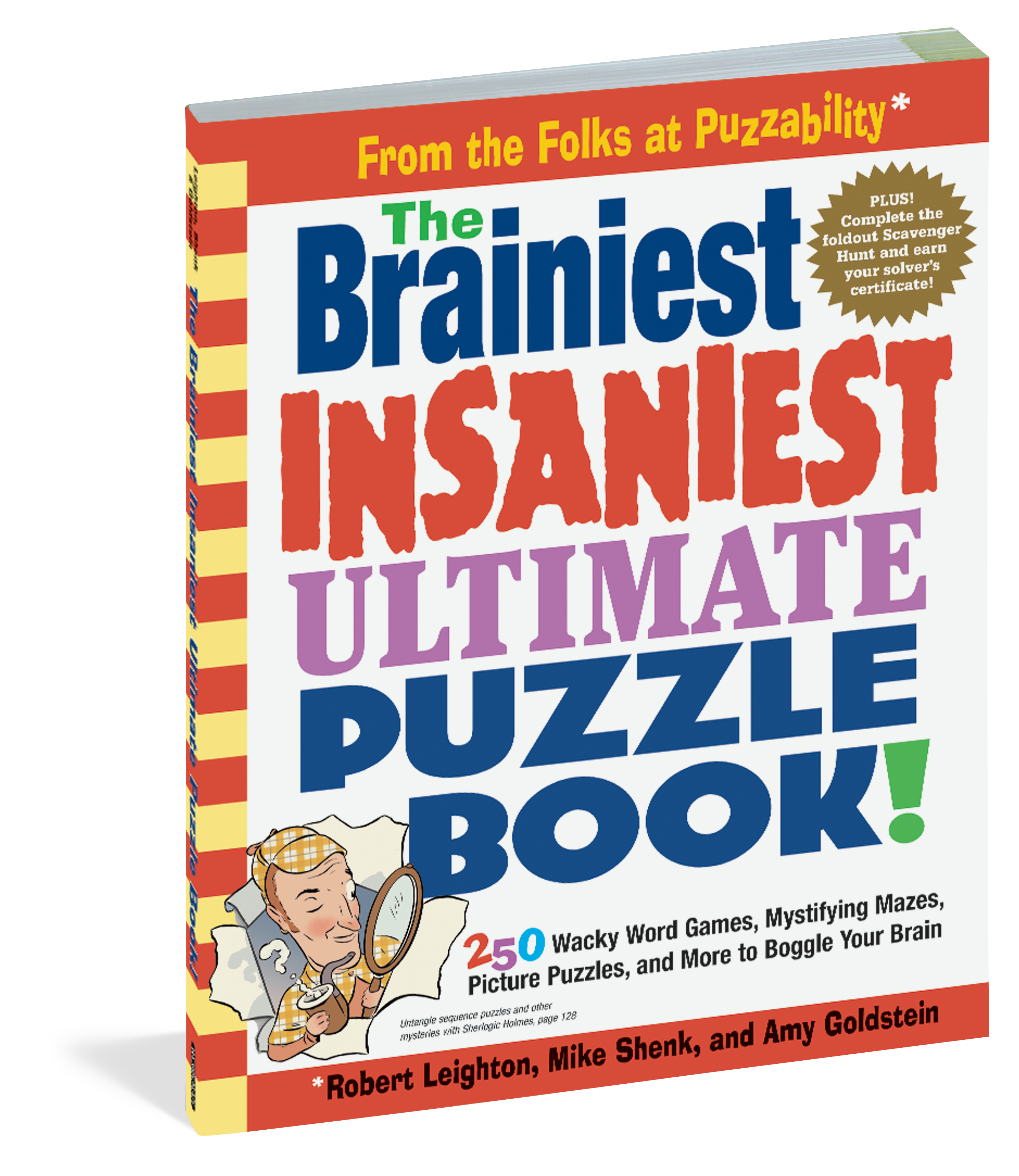 The Brainiest Insaniest Ultimate Puzzle Book!    