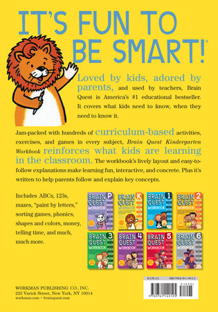 Brain Quest Workbook - Kindergarten    