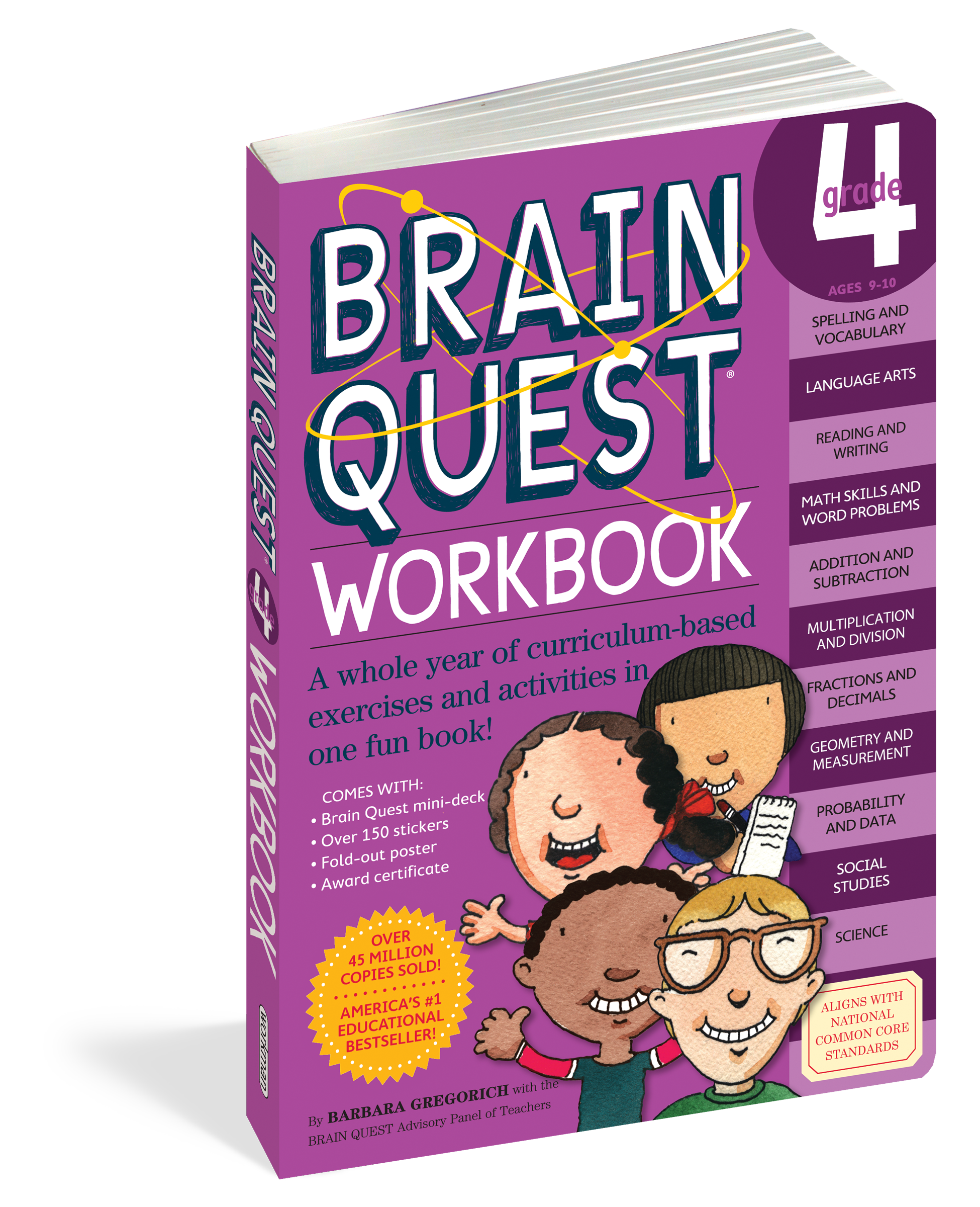 Brainquest Workbook - 4th Grade    