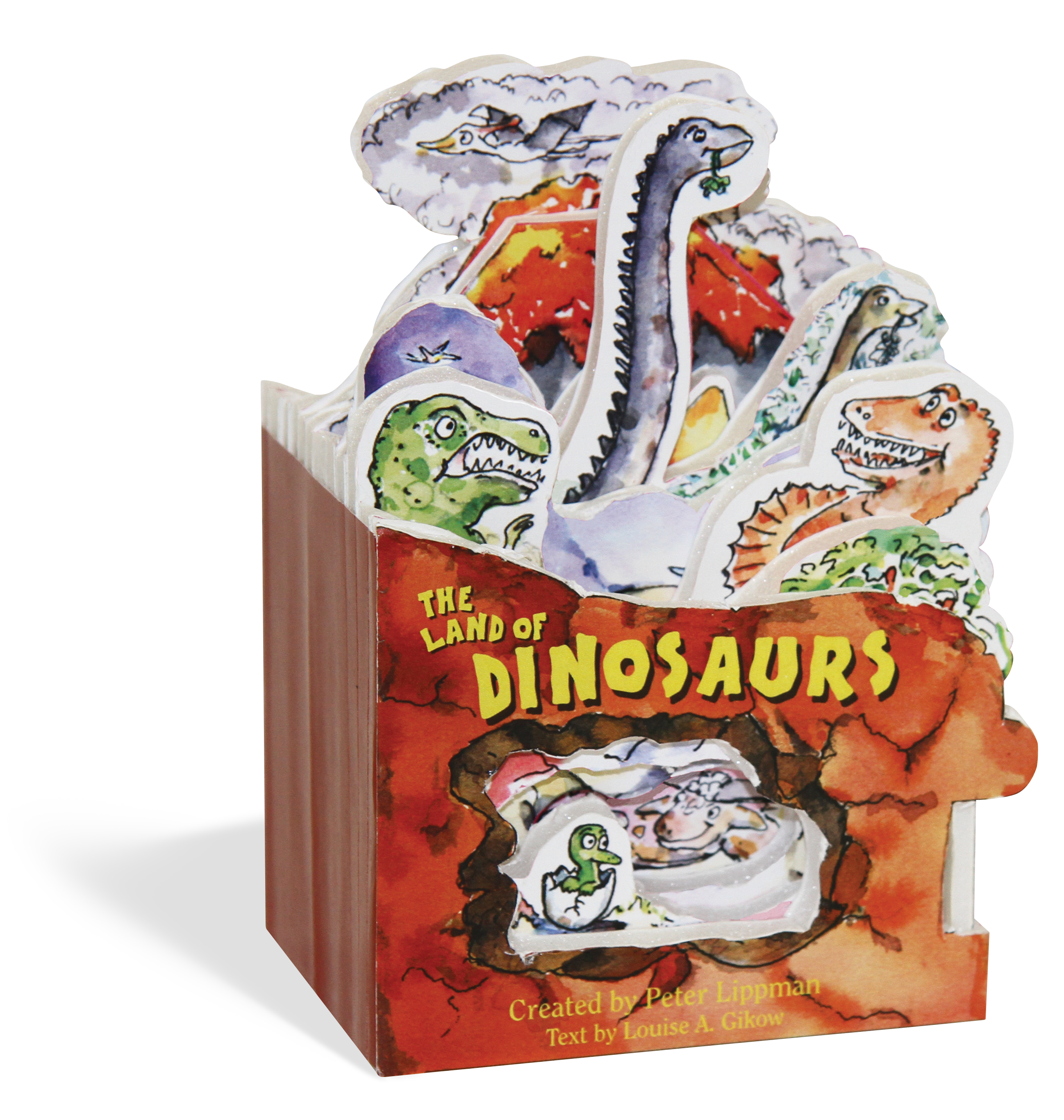 The Land of Dinosaurs - 3D Board Book    