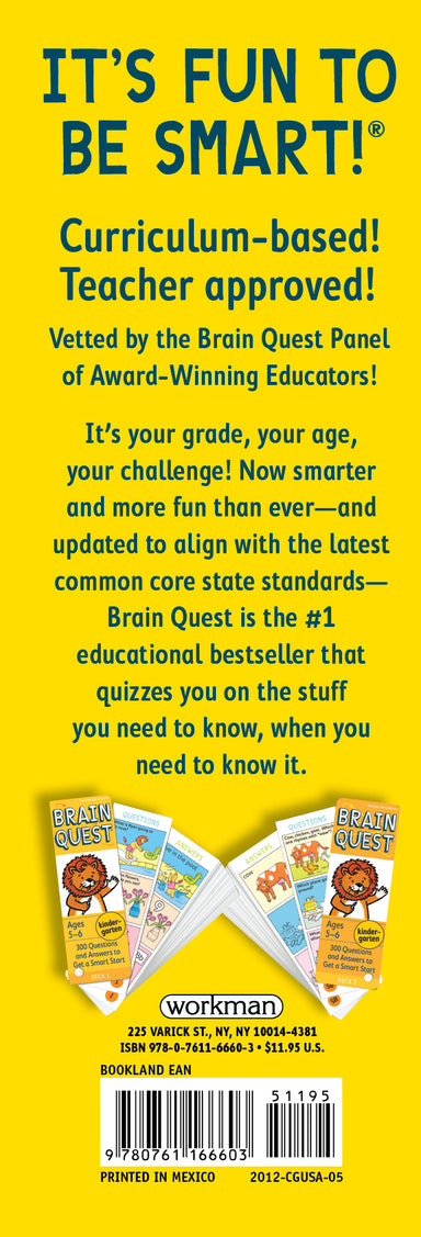 Brain Quest - Kindergarten    