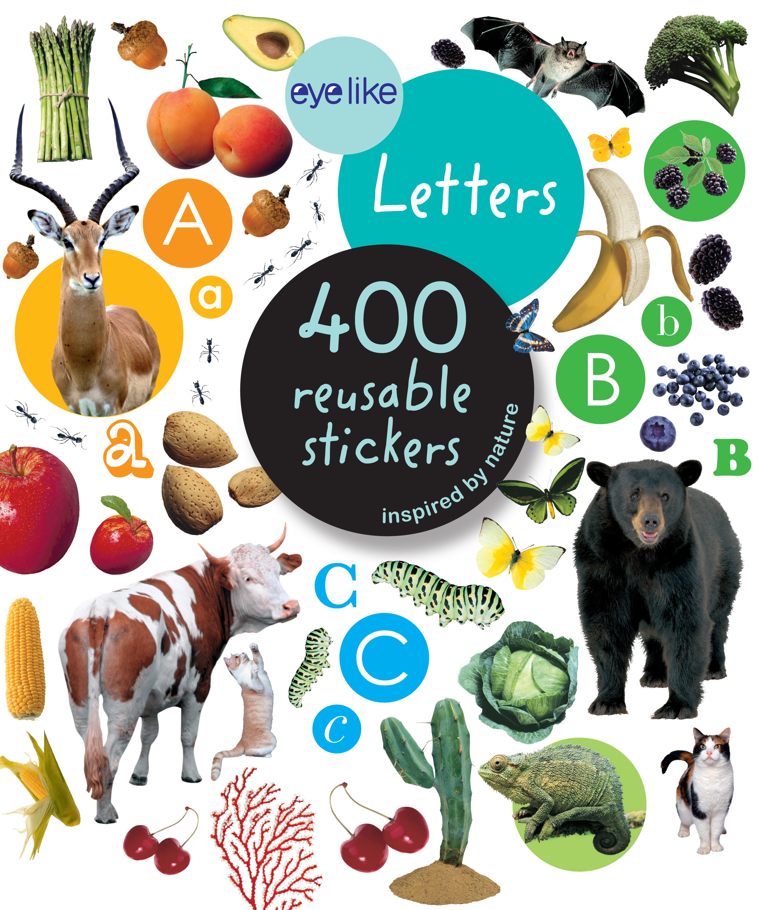 Eye Like Sticker Book - Letters    