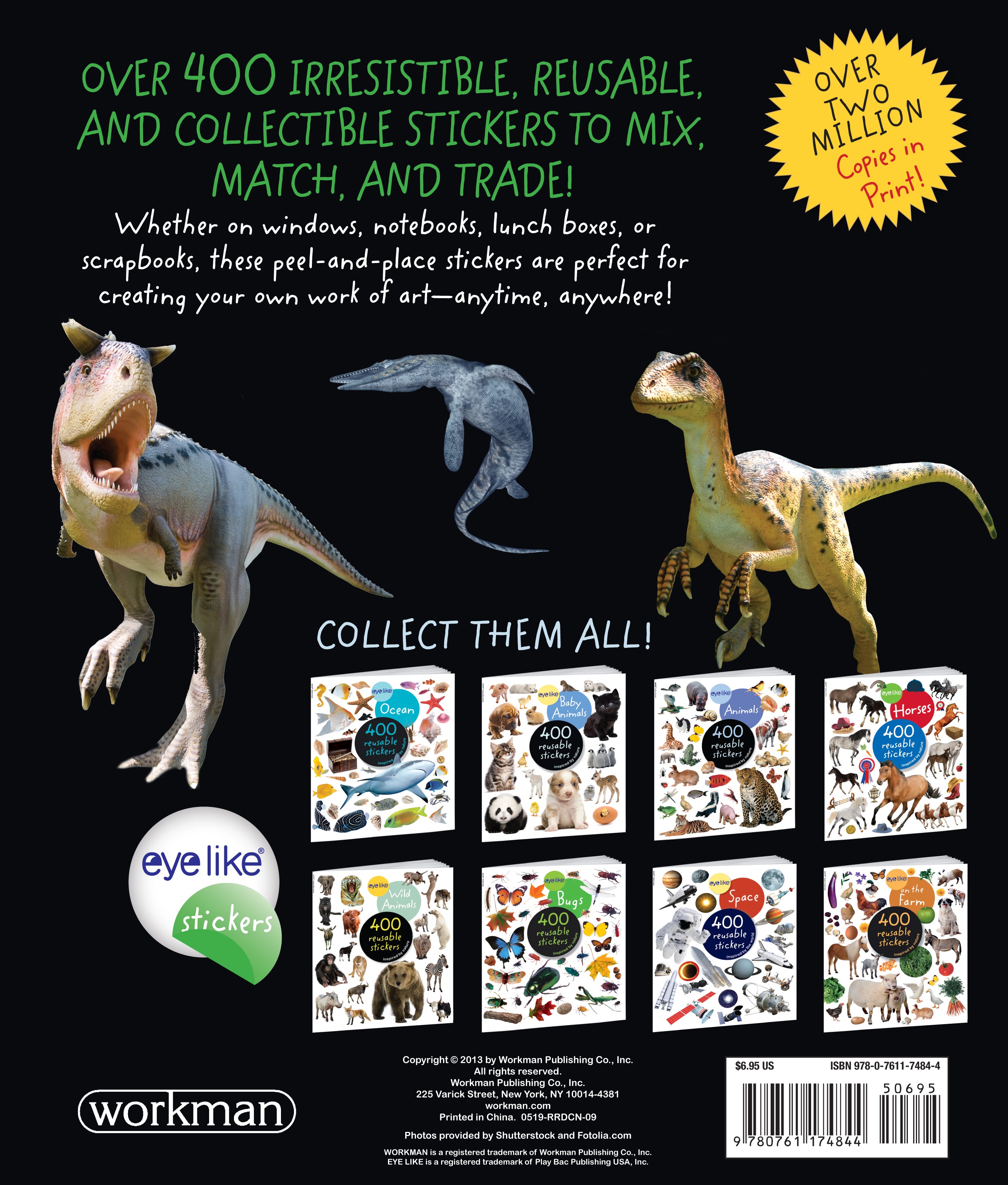 Eye Like Sticker Book - Dinosaurs    