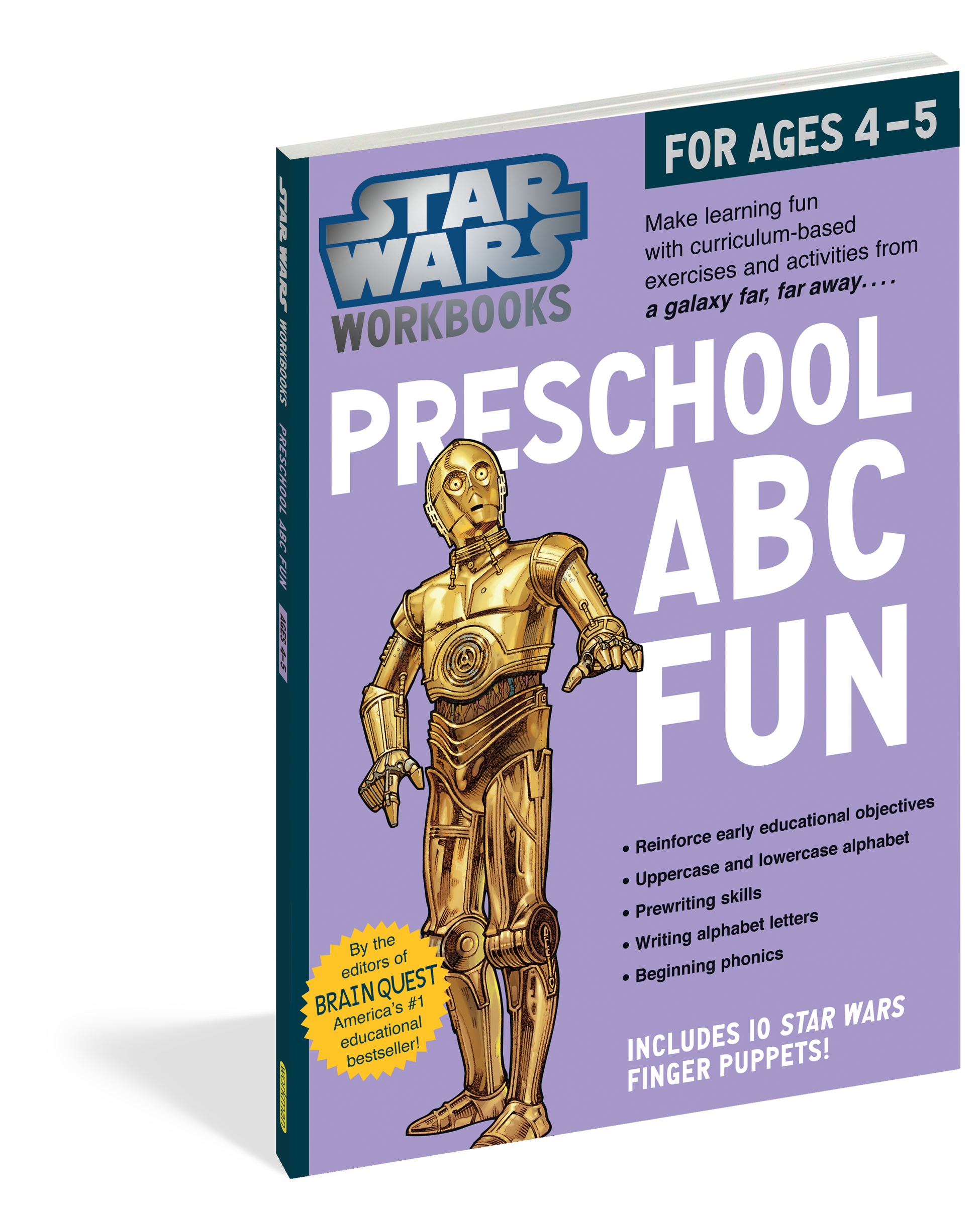 Star Wars Workbook - Preschool ABC Fun    