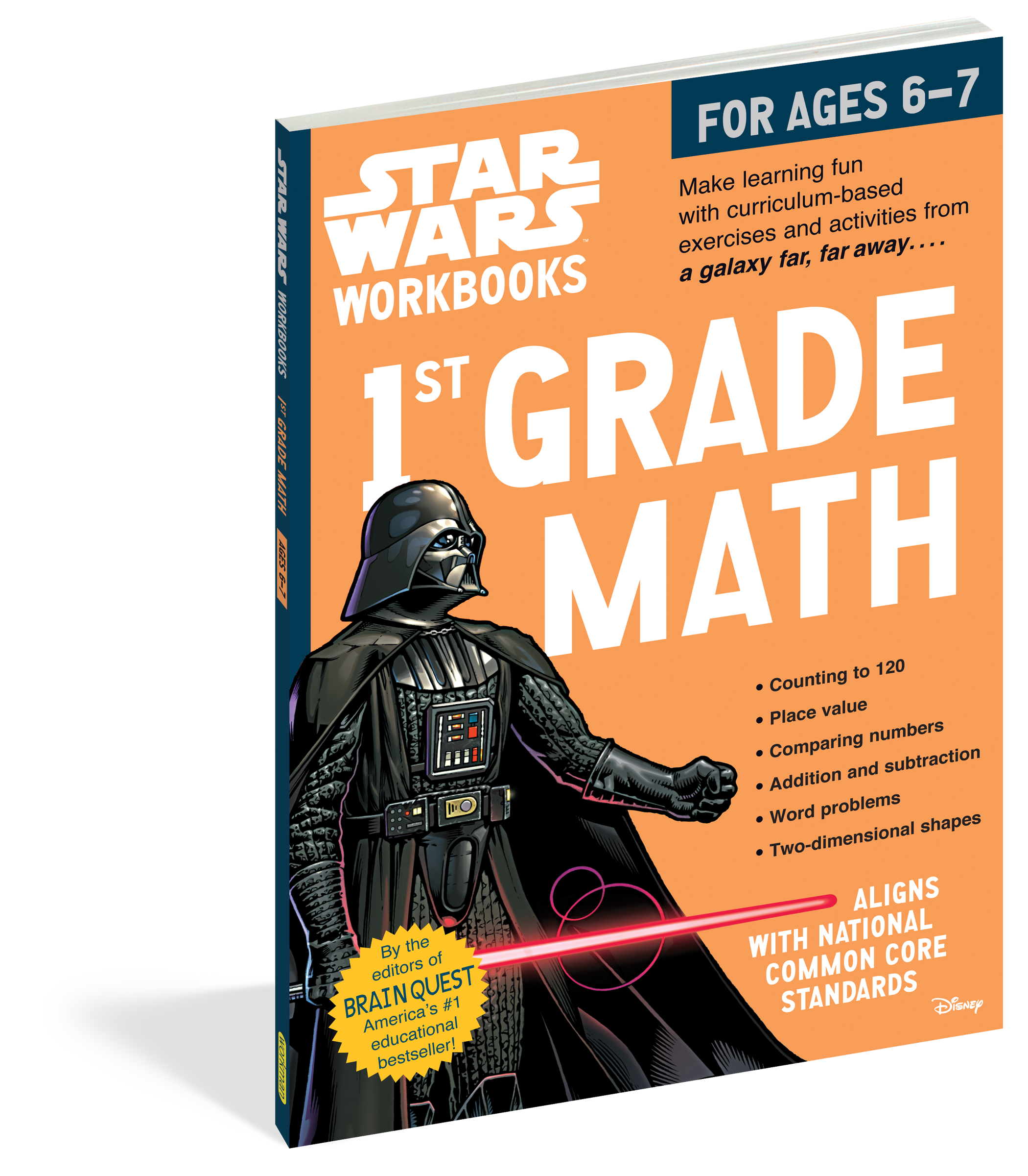 Star Wars Workbook - 1st Grade Math    