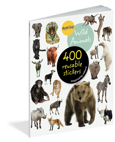 Eye Like Sticker Book - Wild Animals    
