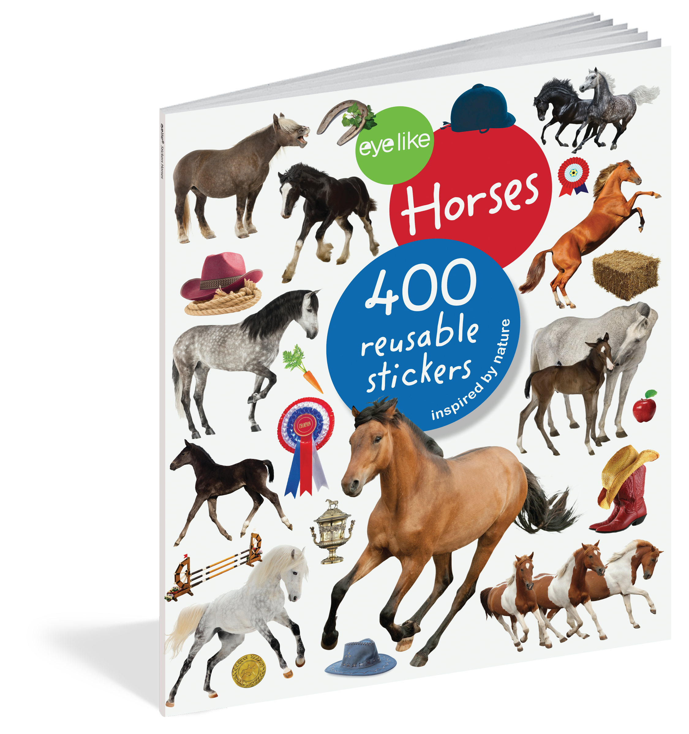 Eye Like Sticker Book - Horses    