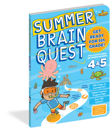 Summer Brain Quest - Get Ready For 5th Grade!    