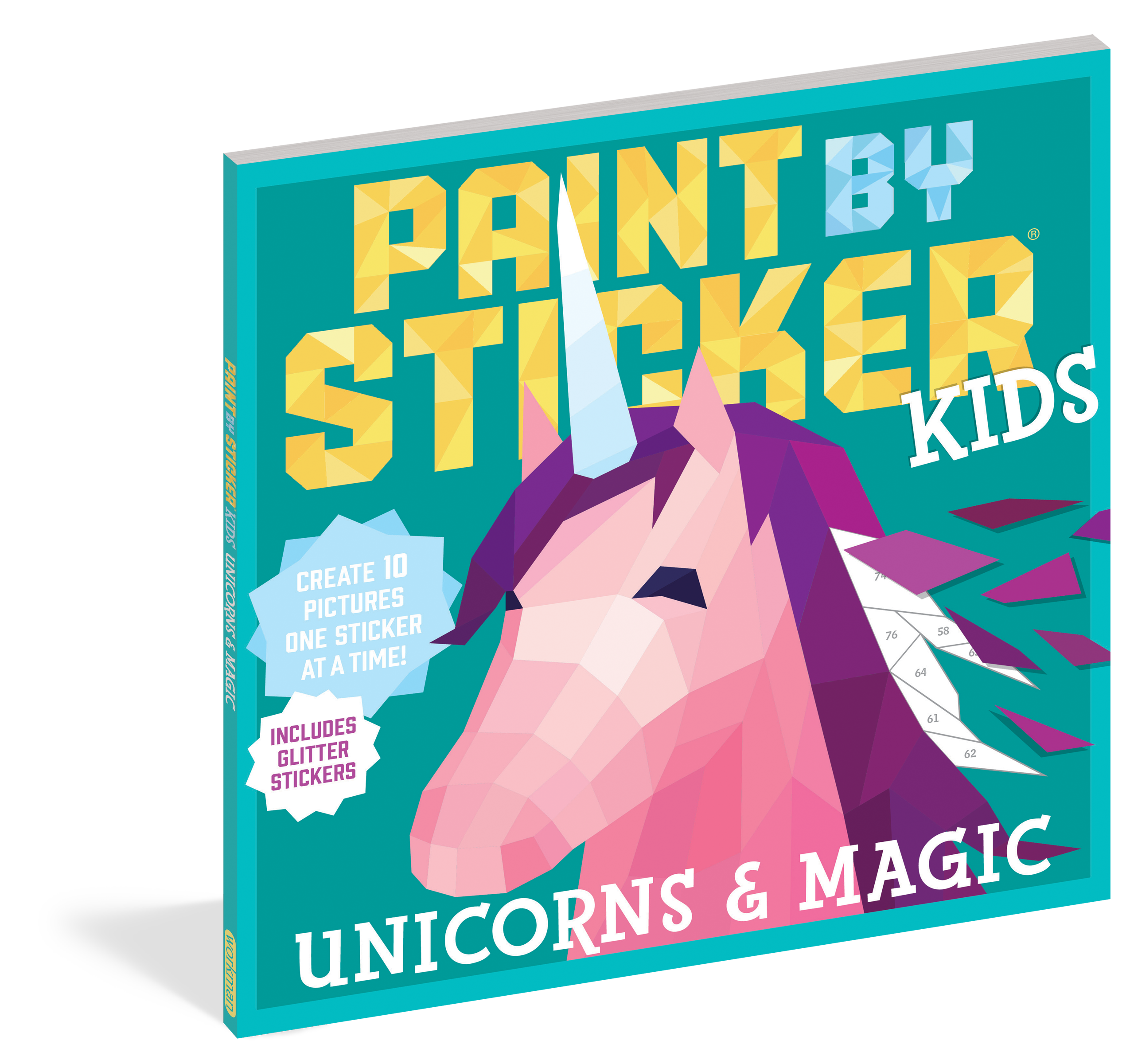 Paint By Sticker Kids - Unicorns & Magic    