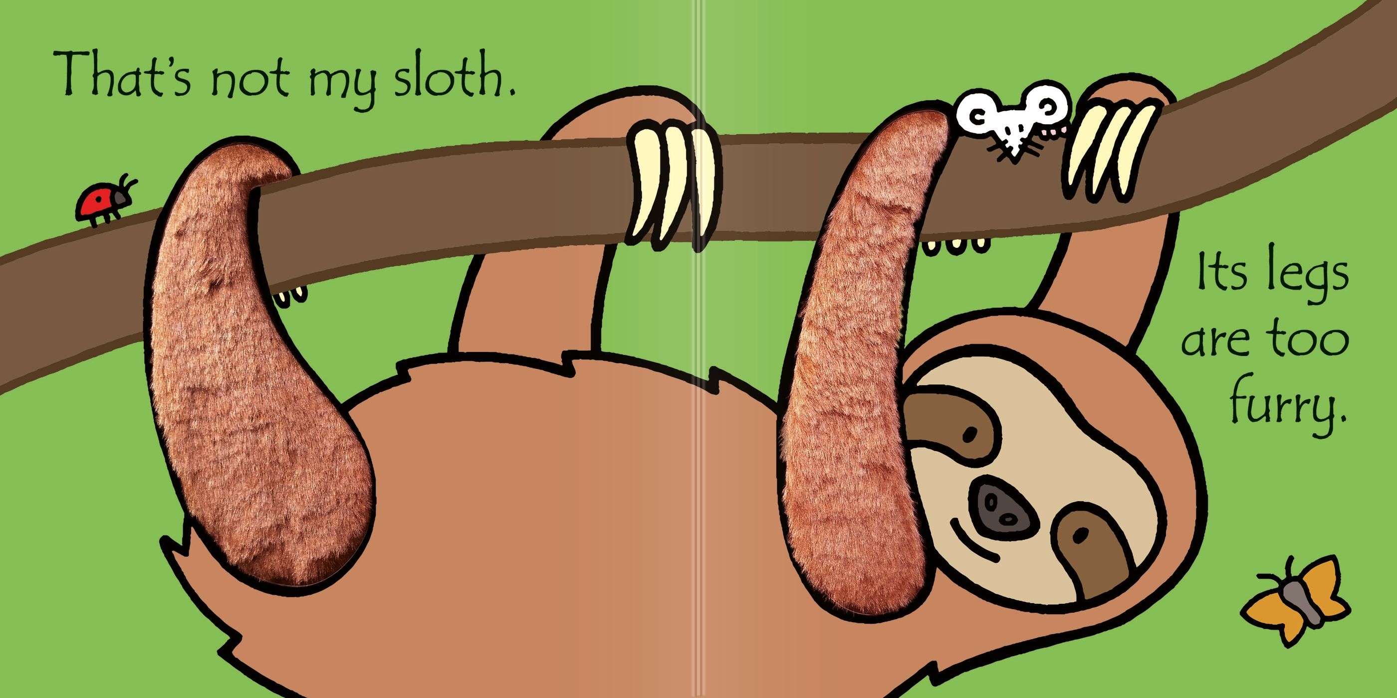 That's Not My Sloth... Its Head Is Too Fuzzy    