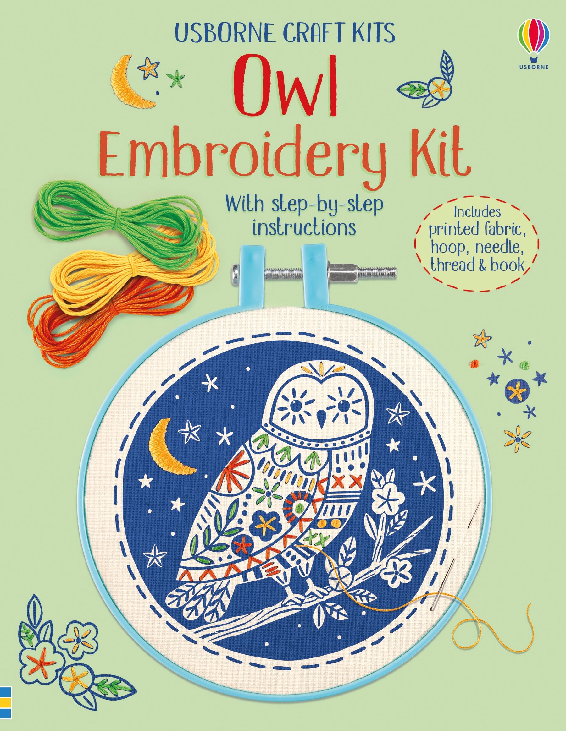 Owl Embroidery Kit    