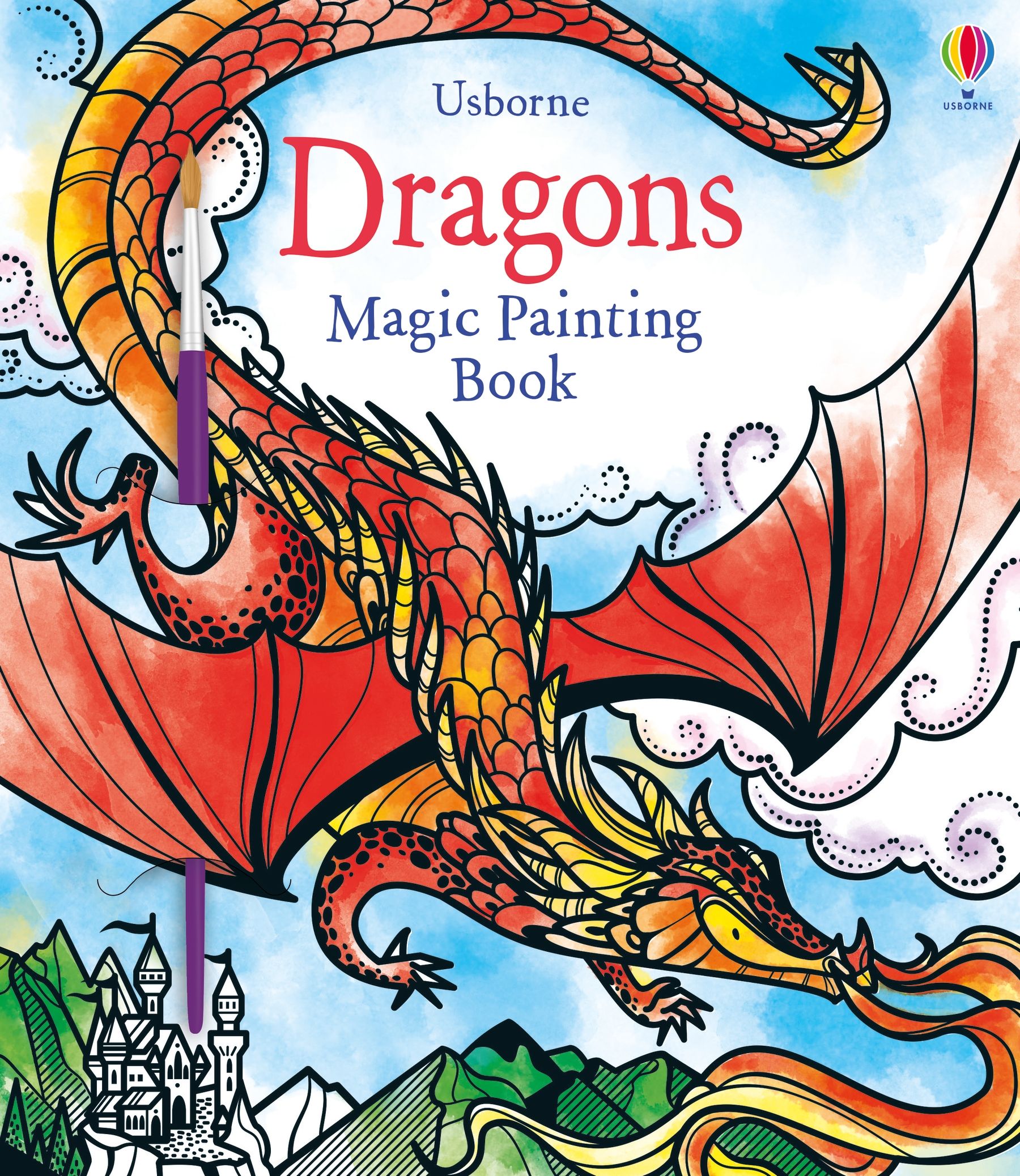 Dragons - Magic Painting Book    
