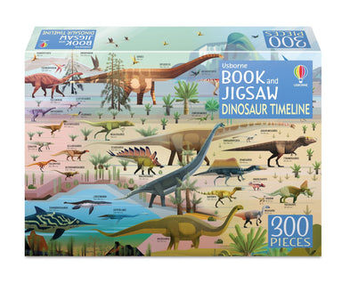 Dinosaur Timeline - Book and Jigsaw Puzzle    