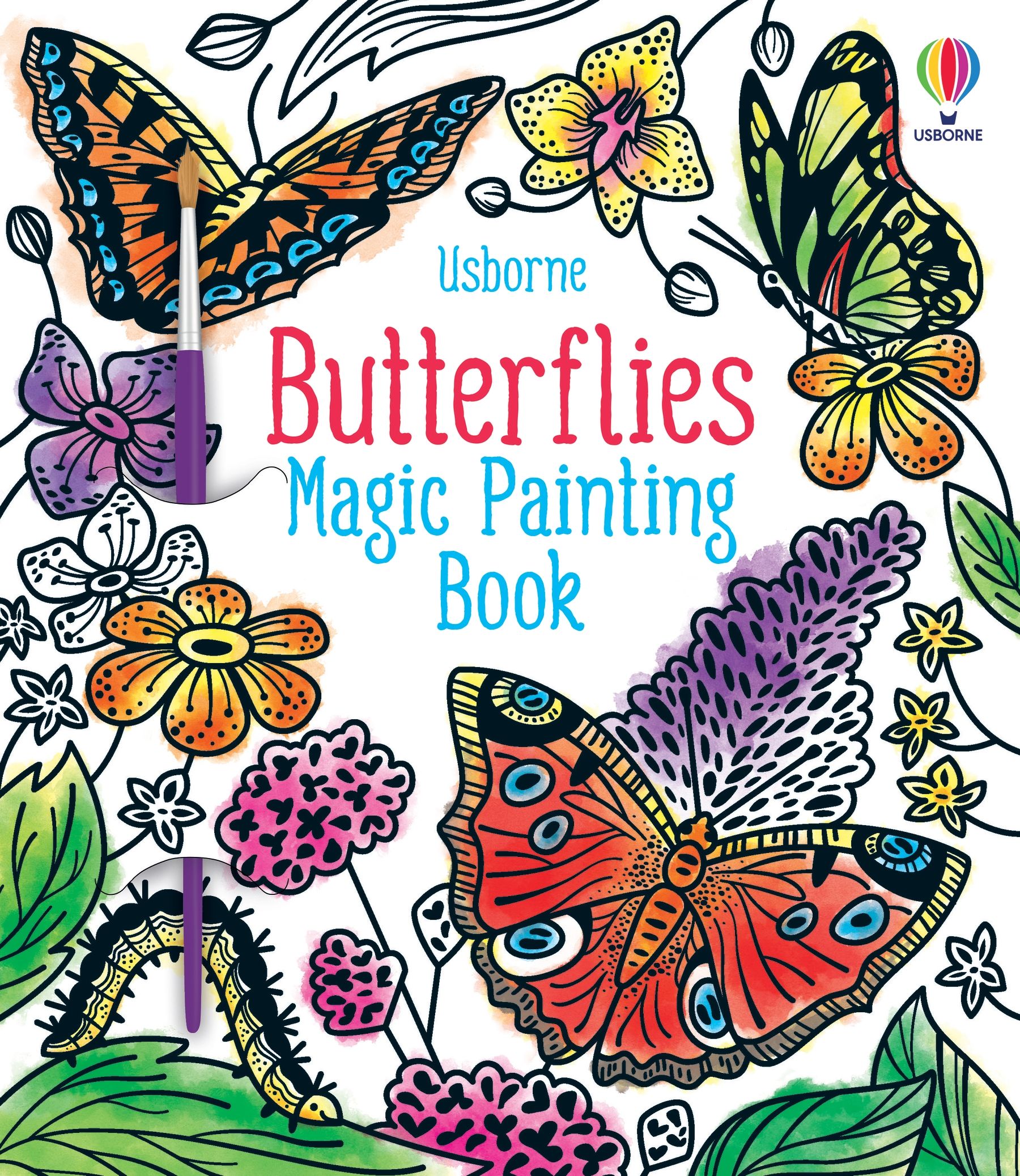 Butterflies - Magic Painting Book    