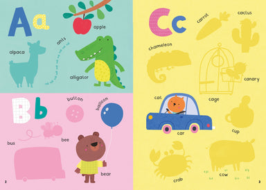 Little Stickers - abc    