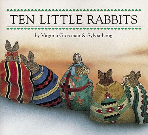 Ten Little Rabbits Board Book    
