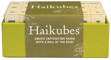 Haikubes - Create Captivating Haiku With The Roll of a Dice    