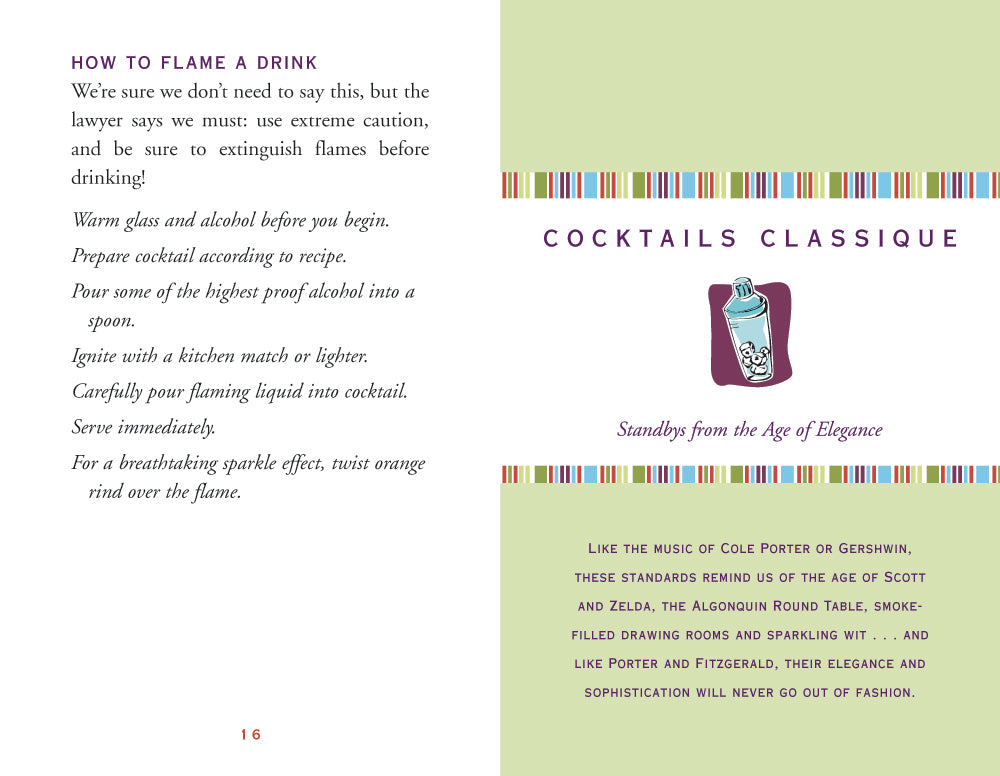 The Little Black Book of Cocktails    