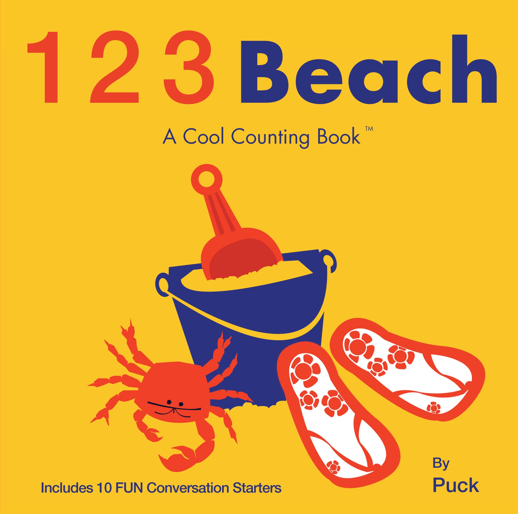 123 Beach - A Cool Counting Book    