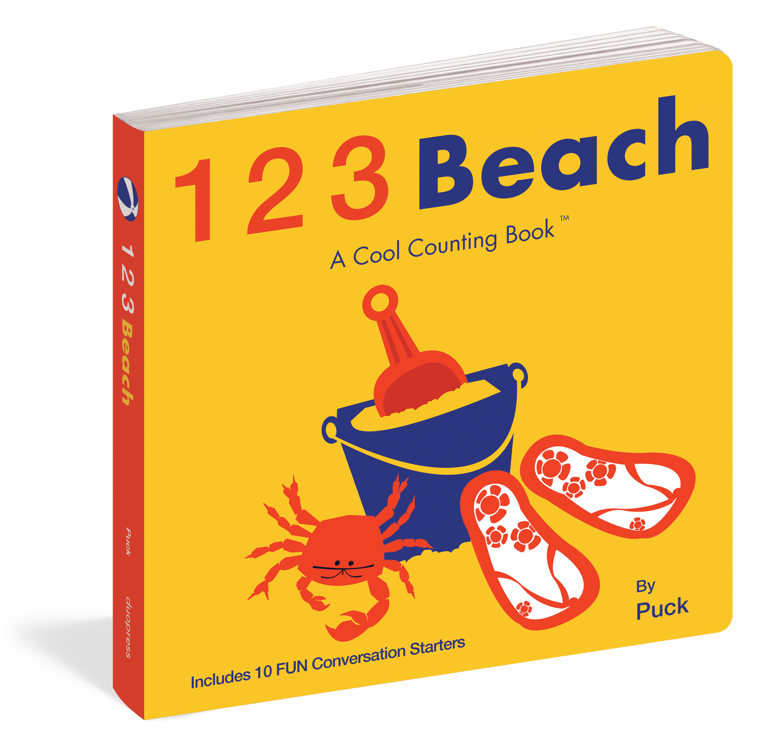 123 Beach - A Cool Counting Book    